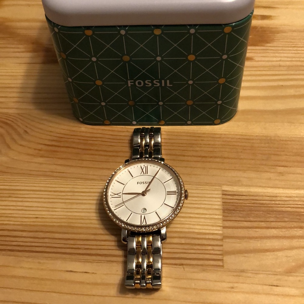 Fossil Jaqueline 30th Anniversary Two-Tone Stainl… - image 3